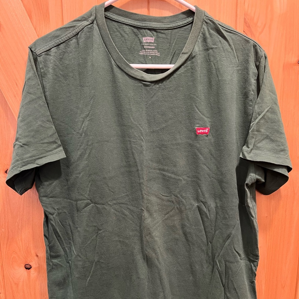 Levi's Men's Olive Short Sleeve Tee